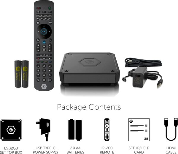 BuzzTV E5 4K Android TV Box - Image 3