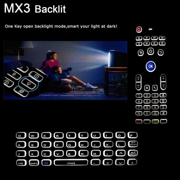 Backlit Magic Remote with Keyboard - Image 2